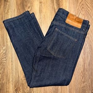 Naked & Famous Denim Super Guy Stretch Selvedge Men's Size 33x27 Medium Rise